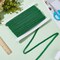 Braid Tirm for Sewing, 27 Yards 1/4 inch(8mm) Green Gimp Braid Trim Ribbon Polyester Basic Fringe Trim for Upholstery Costume DIY Crafts Jewelry Making Curtain Costume Christmas Decor
